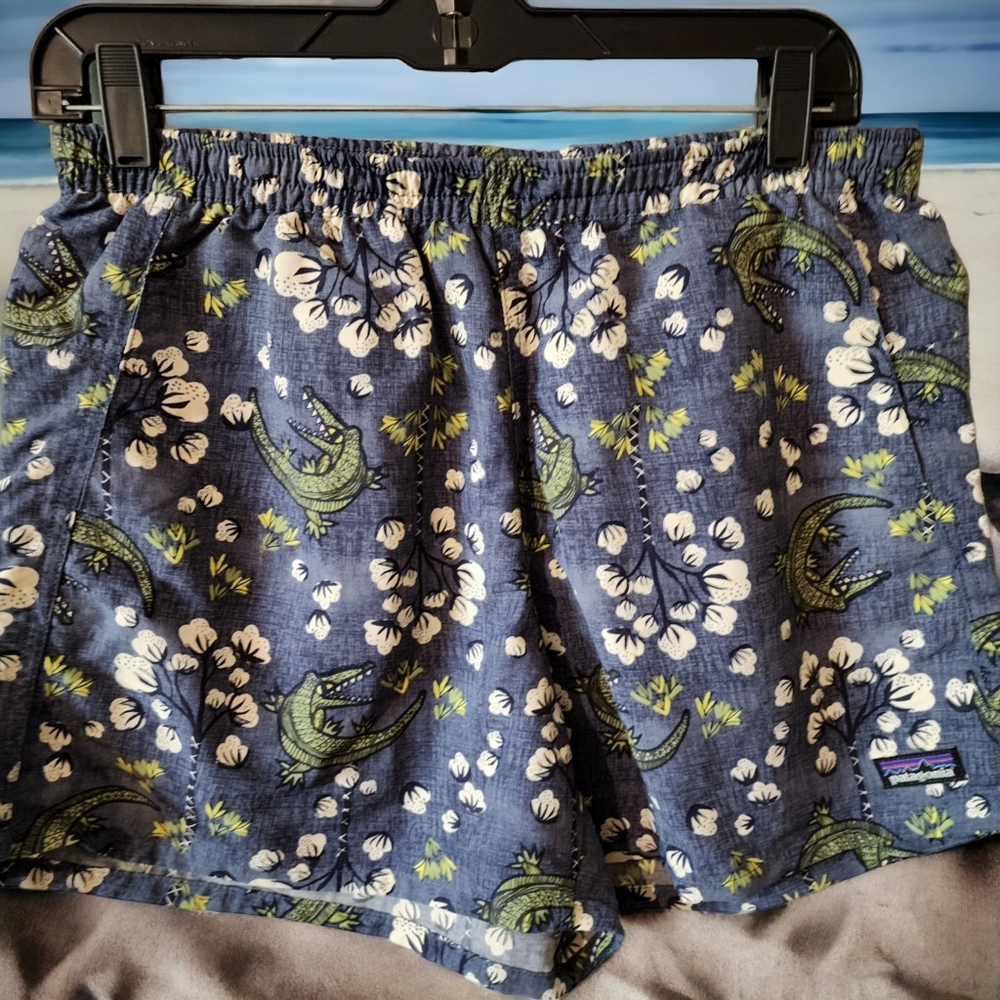 Patagonia Blue Floral Women's Shorts